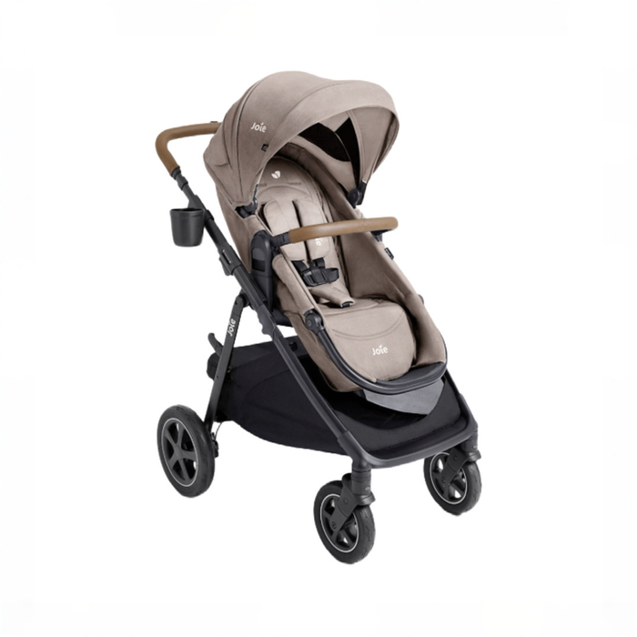 Shop Joie Ginger DLX 4-in-1 All-Terrain Pramette Stroller, 2026, Mocha at GoodBuy Gear