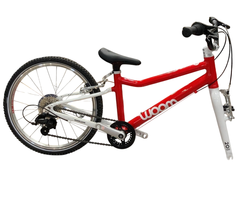 Shop Woom GO 4 Bike 20", Woom Red at GoodBuy Gear