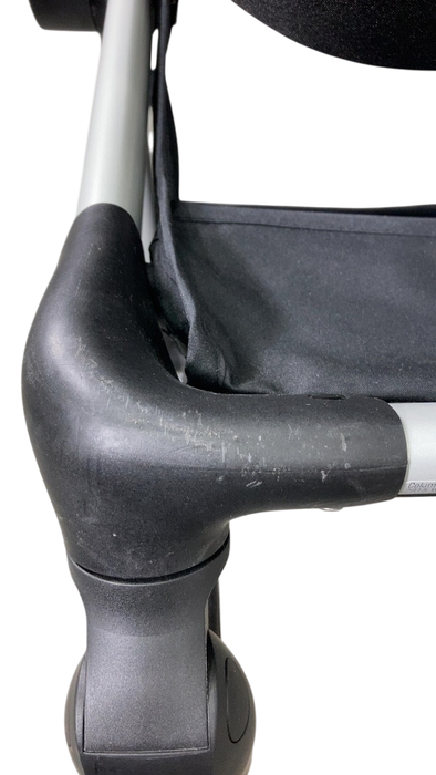 Shop Cybex Eos Stroller, 2024, Moon Black, Silver at GoodBuy Gear