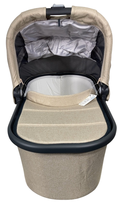 Shop UPPAbaby V2 Bassinet, Liam (Oat Melange/Carbon) at GoodBuy Gear