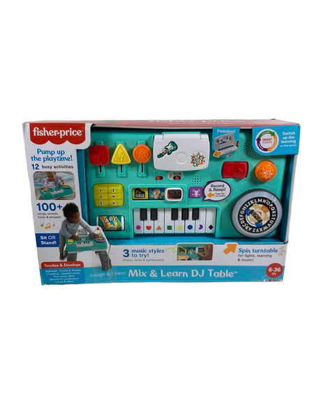 Fisher-Price DJ Table Vintage 1985 Fisher Price Musical Activity