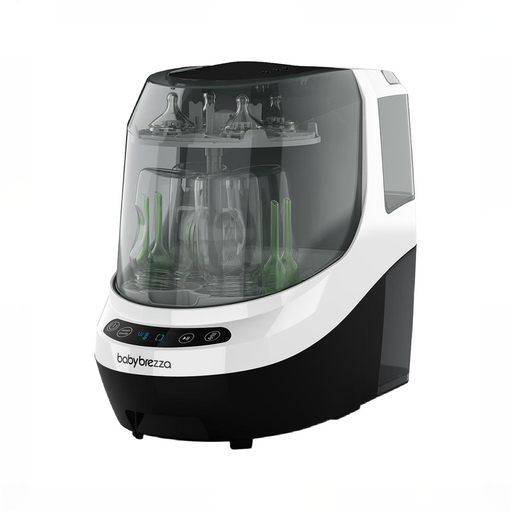 Shop Baby Brezza Bottle Washer Pro, White/Black at GoodBuy Gear