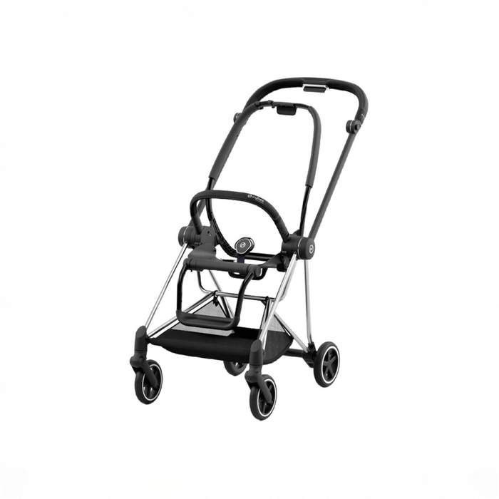 Shop Cybex MIOS Stroller Frame, 2025, Chrome With Black Details at GoodBuy Gear