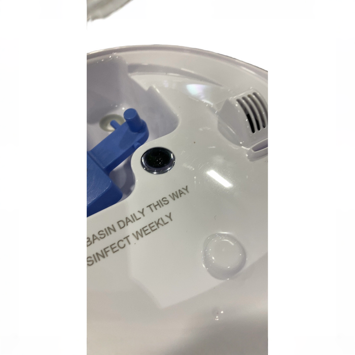 Shop Crane 4-in-1 Drop Ultrasonic Cool Mist Humidifier, Clear & White at GoodBuy Gear