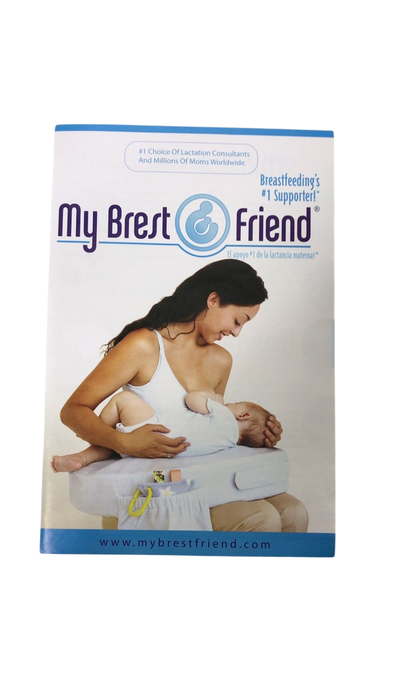 Shop My Brest Friend Deluxe Nursing Pillow, Flower Key Gray at GoodBuy Gear