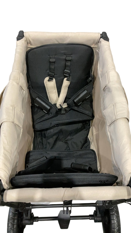 Shop Wonderfold W2 Luxe Pro Double Stroller Wagon, Sandy Beige, 2 Seater at GoodBuy Gear