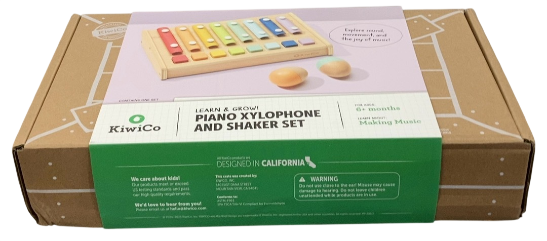 Shop KiwiCo Piano Xylophone and Shaker Set, Wooden at GoodBuy Gear
