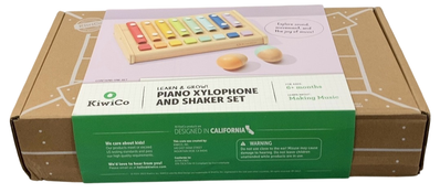 Shop KiwiCo Piano Xylophone and Shaker Set, Wooden at GoodBuy Gear