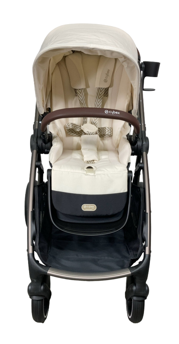 Shop Cybex Gazelle S Modular Stroller, 2024, Seashell Beige, Taupe Frame at GoodBuy Gear