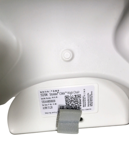 Shop Stokke Clikk High Chair, White at GoodBuy Gear