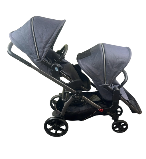 Shop Peg Perego Agio Z4 Double Stroller, 2022, Agio Mirage Blue at GoodBuy Gear