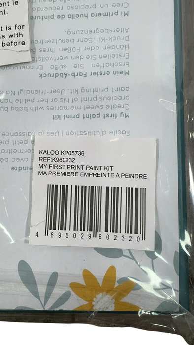 Shop Kaloo My First Print Paint Kit at GoodBuy Gear