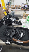 Shop Mockingbird Single to Double 3.0 Stroller, 2025, Charcoal with Penny Leather, Solid Black at GoodBuy Gear