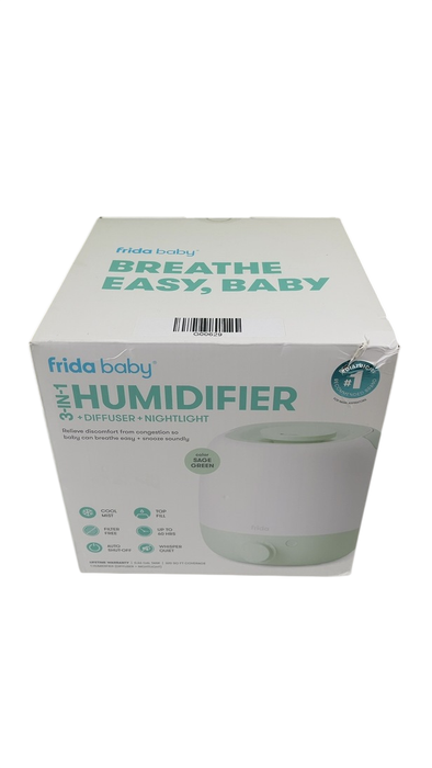 Shop FridaBaby 3-in-1 Humidifier With Diffuser And Nightlight, Sage Green, Updated Model at GoodBuy Gear