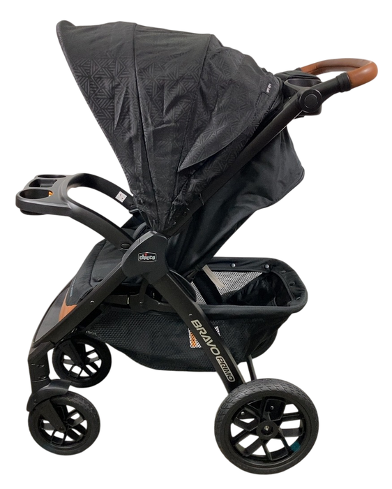 Shop Chicco Bravo Primo Trio Stroller Only, 2024, Springhill at GoodBuy Gear