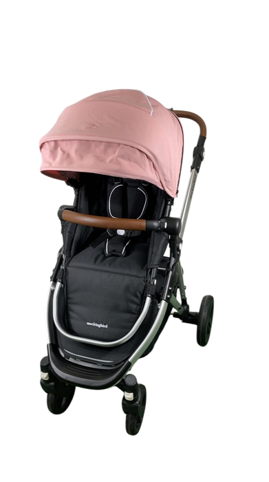 Shop Mockingbird Single 2.0 Stroller, Bloom, Windowpane, Silver With Penny Leather, 2025 at GoodBuy Gear
