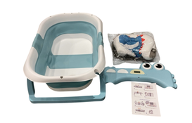 Shop Tavlshero Collapsible Baby Bathtub, Blue at GoodBuy Gear