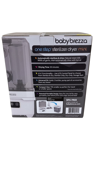 Shop Baby Brezza One Step Sterilizer Dryer Mini at GoodBuy Gear