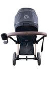 Shop Cybex PRIAM Stroller, 2022, Deep Black, Rosegold at GoodBuy Gear