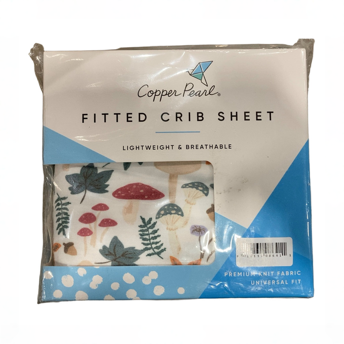 Shop DRAFT - Copper Pearl Premium Knit Fitted Crib Sheet, Ivy at GoodBuy Gear