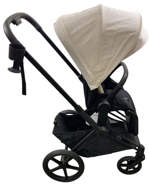 Shop Cybex PRIAM Stroller, 2022, Off White, Matte Black at GoodBuy Gear