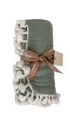 Shop Crane Baby 6 Layer Muslin Blanket, Evergreen at GoodBuy Gear