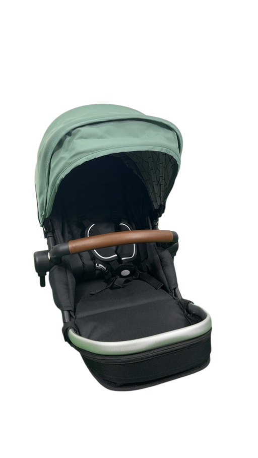 Shop Mockingbird 2nd Seat Kit 2.0, Sage, Silver With Penny Leather, Windowpane at GoodBuy Gear