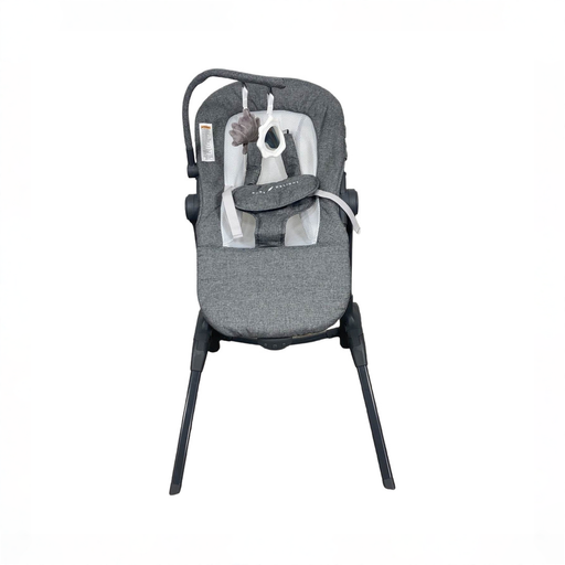 Shop Baby Delight Bloom Soothing Adjustable Lounger, Charcoal Tweed at GoodBuy Gear
