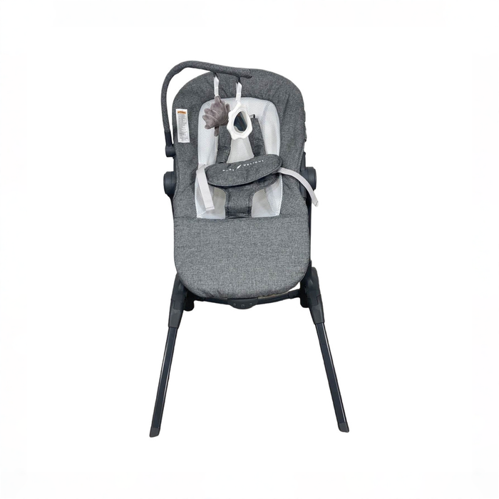 Shop Baby Delight Bloom Soothing Adjustable Lounger, Charcoal Tweed at GoodBuy Gear