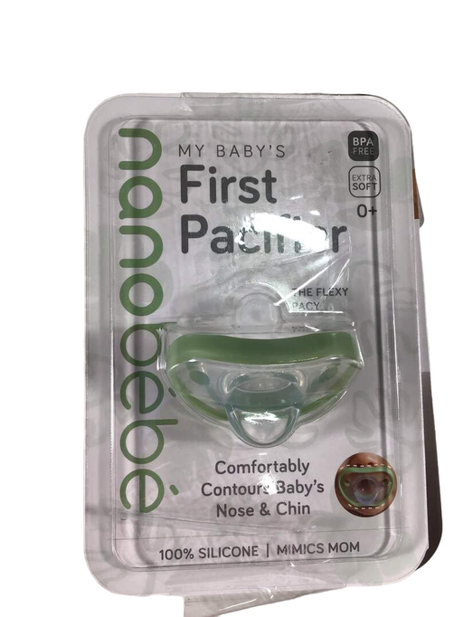 used Nanobébé Flexy Pacifiers, 2-Pack