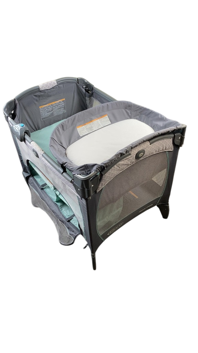 Shop Graco Pack 'n Play Playard with Newborn Napper Station LX, Manor at GoodBuy Gear
