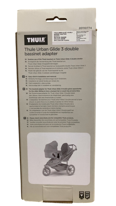 Shop Thule Urban Glide 3 Double Bassinet Adapter, Black at GoodBuy Gear