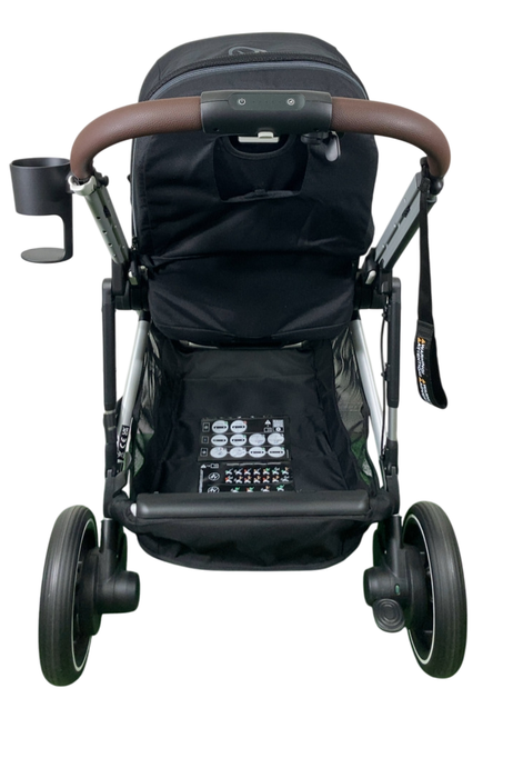 Shop Cybex e-Gazelle S Stroller, 2024, Black, Moon Black at GoodBuy Gear