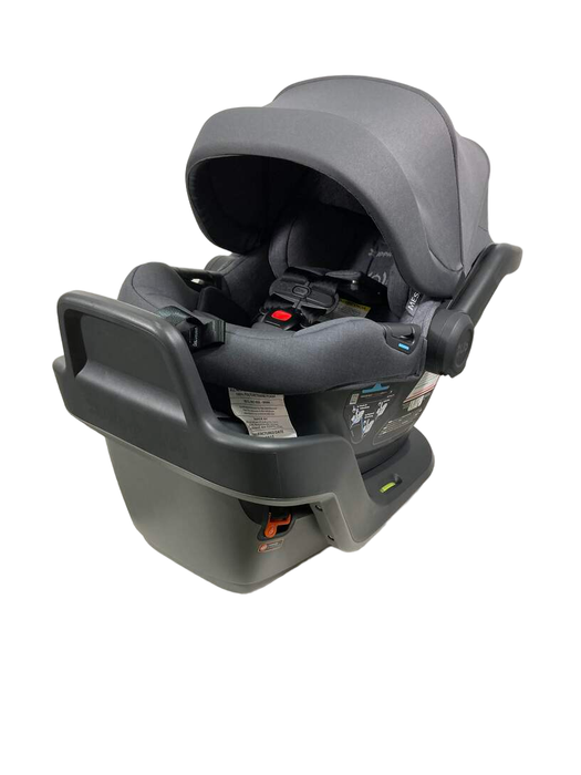 used UPPAbaby MESA MAX Infant Car Seat and Base, PureTech Greyson, 2022