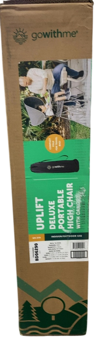 Shop Baby Delight Go With Me Uplift Deluxe Portable High Chair, Elephant Grey at GoodBuy Gear