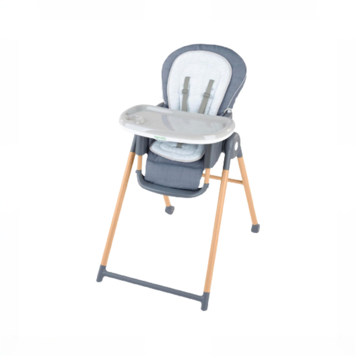 Shop Ingenuity Proper Positioner High Chair, Chambray, Deluxe at GoodBuy Gear
