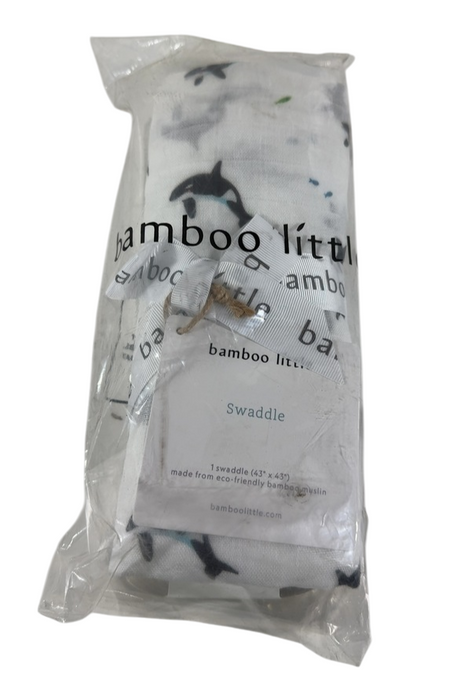 Shop Bamboo Little Swaddle, 1 pack, Orca at GoodBuy Gear