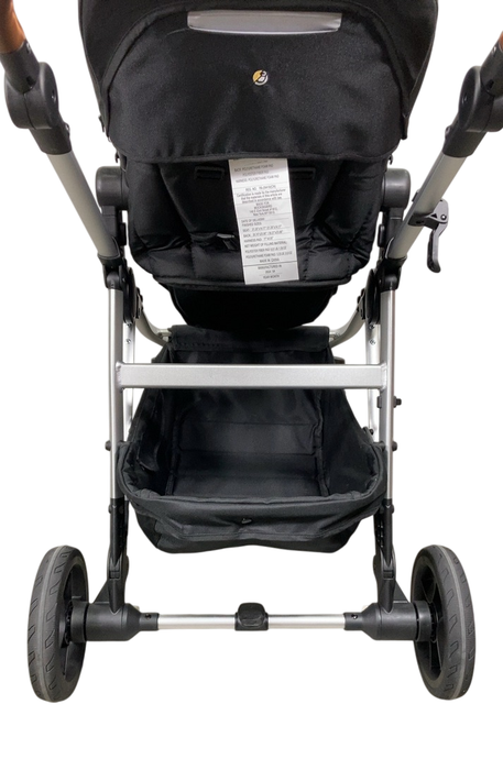 Shop Mockingbird Single to Double 2.0 Stroller, 2024, Black, Silver With Penny Leather, Watercolor Drops at GoodBuy Gear
