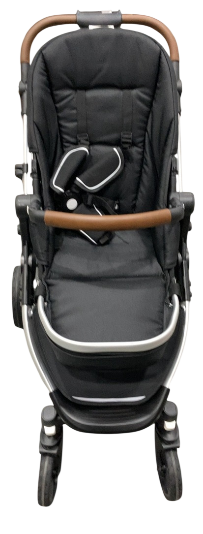 Shop Mockingbird Single 2.0 Stroller, Silver With Penny Leather, No Canopy, No Canopy, 2025 at GoodBuy Gear