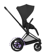 Shop Cybex E-PRIAM Electric Stroller, 2024, Matt Black, Sepia Black, with Battery at GoodBuy Gear