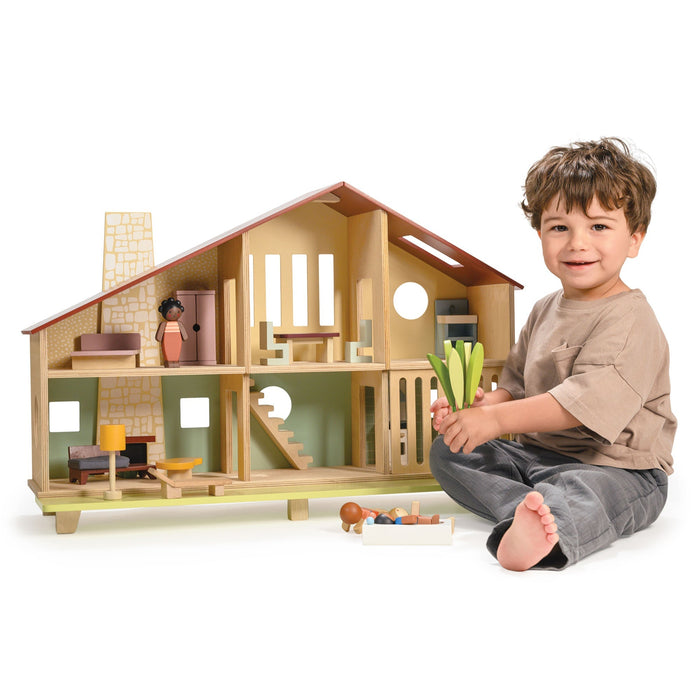Shop Mentari Cedar Chalet Dollhouse at GoodBuy Gear