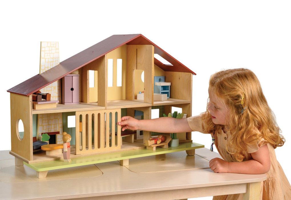 Shop Mentari Cedar Chalet Dollhouse at GoodBuy Gear