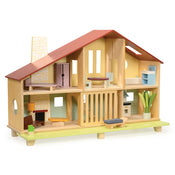 Shop Mentari Cedar Chalet Dollhouse at GoodBuy Gear