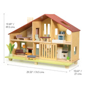 Shop Mentari Cedar Chalet Dollhouse at GoodBuy Gear
