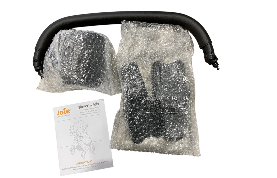 Shop Joie Ginger DLX 4-in-1 All-Terrain Pramette Stroller, 2025, Blush at GoodBuy Gear