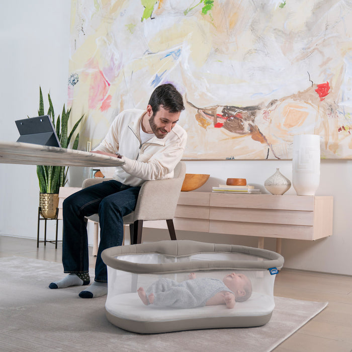 Halo Bassinest Swivel Sleeper 3.0, Warm Grey