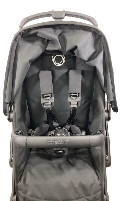 Shop Bugaboo Kangaroo Single To Double Stroller, 2024, Black, Midnight Black, Midnight Black at GoodBuy Gear