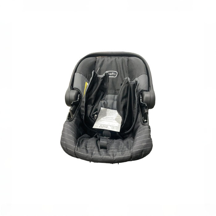 Shop DRAFT - Evenflo Nurturemax Infant Car Seat, 2025, Black/Gray at GoodBuy Gear