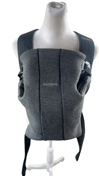 Shop BabyBjorn Baby Carrier Mini, Charcoal Gray 3D Jersey at GoodBuy Gear