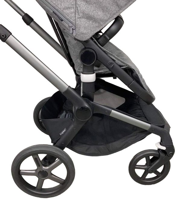 used Bugaboo Fox 5 Stroller, 2023, Graphite Frame, Grey Melange